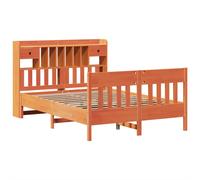 Bed Frame without Mattress Bed Base Mattress Foundation Solid Wood Pine vidaXL