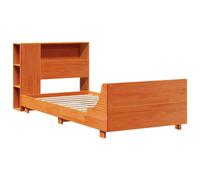 (white, 75 x 190 cm) vidaXL Bed Frame without Mattress Bed Base Solid Wood Pine