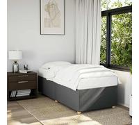 (black, 3ft single) vidaXL Bed Frame without Mattress Bed Base Bedstead Mattress Foundation Fabric