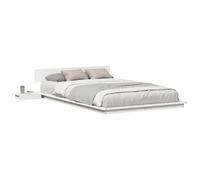 vidaXL Bed Frame Brown 120 x 190 cm Wood