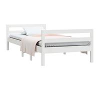 Bed Frame Wooden Bedstead Bed Base Mattress Foundation Solid Wood Pine vidaXL