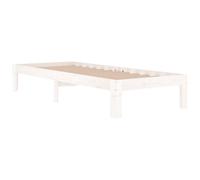 Bed Frame Wooden Bedstead Bed Base Mattress Foundation Solid Wood Pine vidaXL