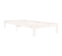 Bed Frame Wooden Bedstead Bed Base Mattress Foundation Solid Wood Pine vidaXL