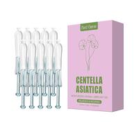 BED GAME Vaginal Moisturiser Intimate Moisturising Feminine Cica Lubricant for Women Dryness Disposable Pre-filled Massage Gel (10 Pieces)