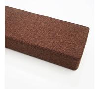Bed Gap Filler Bed Bridge Pillow Custom Size, Bolster Close The Gap Between Headboard Wall or Foot Board for Twin to King Bed, Washable Armrest Cushion,150 * 10 * 10cm,Dark Coffee