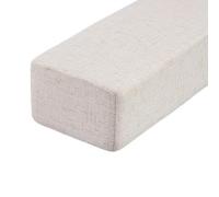 Bed gap filler, headboard gap mattress extension, mattress extension, bed mattress filler with removable cover, for headboard bed mattress between and wall (White 150x8x15cm)