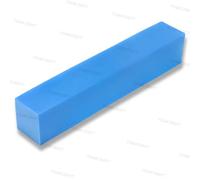 Bed Gap Filler - Mattress Extender, Only Foam Headboard cushion for Bed Bridge Support, Adjustable Mattress Gap Filler for wall bed, bolster pillow for bed extension (Blue, 120 x 10cm, 5cm thick)