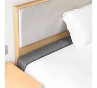 Bed Gap Filler,Rectangular Bed Gap Filler, Grey Mattress Extender for Single/Full/Queen/King Beds & Sofa Armrest Support Pillow, Size 75x7x6cm - Prevents Falling, Enhances Comfort