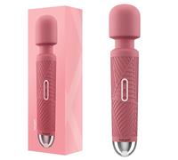 Bed Geek Wand Massager - Vibrator, Sex Toy, Vibraters4 Women Toy, Adult Toy, Sex Toys4couples Men & Women, G Spot Clitoris Stimulation, Wand Vibrator, Womens Sex Toys, Includes Travel Bag (Pink)