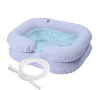 Bed Hair Washing Basin | Portable Shampoo Bowl | Portable Care Solution | Caregiving Hygiene Tool | Elderly Disabled Pregnant Injury Recovery | Bedridden Handicap Support | Home Health Equipment