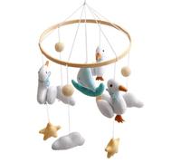 Bed Hanger - Multi Shape Sensory Unit, Portable Stroller Attachment, Soft Fabric Animation, Relaxing Holiday Activity | Charming Birthday Decorative Accent, Gadget for Car Travel Resting