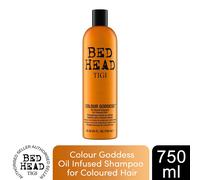 Tigi Bed Head Colour Goddess Oil Infused Shampoo 750ml for Colour Treated Hair