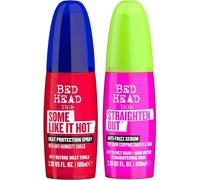 Bed Head by TIGI Hair Set with Heat Protection Spray and Anti Frizz Serum