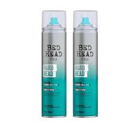 Bed Head by TIGI Hard Head Hairspray for Extra Strong Hold, 385ml, 2pk