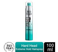 Bed Head by TIGI Hard Head Hairspray for Extra Strong Hold Travel Size 100 ml
