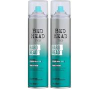 Bed Head by TIGI Hard Head Hairspray Multipack - 2-Pack Extra Strong Hold Hair Spray for Women and Men, Professional Salon Styling, Long-Lasting Control with Natural Shine Finish, Frizz Control