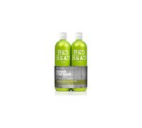 Bed Head by TIGI Re-Energise Daily Shampoo & Conditioner for Normal Hair, 2x750 ml - Revitalizing Daily Hair Care Duo