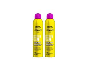 BED HEAD by TIGI Women's Oh Bee Hive 'Dry Shampoo' for Matte Finish 238ml, 2Pack in Yellow