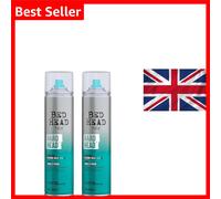 Bed Hard Head Hairspray 385ml - Perfect Hold & Refreshing Citrus Scent - 2 Pack