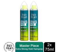 Bed Head TIGI Masterpiece Hairspray Extra Strong Hold & Massive Shine 75ml, 2pk
