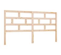(black, 206 x 4 x 100 cm) vidaXL Bed Headboard Bedroom Bed Header Decorative Headboard Solid Wood Pine