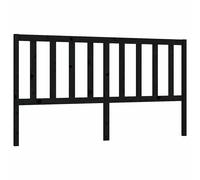 (black, 206 x 4 x 100 cm) vidaXL Solid Wood Pine Bed Headboard Bedroom Furniture Multi Colours/Sizes