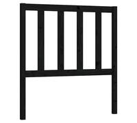 (black, 96 x 4 x 100 cm) vidaXL Solid Wood Pine Bed Headboard Bedroom Furniture Multi Colours/Sizes