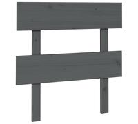 (grey, 93.5 x 3 x 81 cm) vidaXL Solid Wood Pine Bed Headboard Wooden Bed Header Multi Colours/Sizes