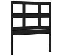 (black, 95.5 x 4 x 100 cm) vidaXL Bed Headboard Home Bedroom Decorative Bed Header Panel Solid Wood Pine