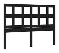 Headboard Solid Pine Wood Grey 145.5x100 cm Minimalist Painted Panel Stable Legs