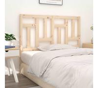 (brown, 165.5 x 4 x 100 cm) vidaXL Bed Headboard Home Bedroom Decorative Bed Header Panel Solid Wood Pine