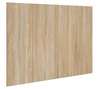 Bed Headboard Bedroom Bed Header Decorative Headboard Engineered Wood vidaXL