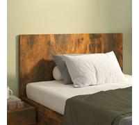 vidaXL Bed Headboard Smoked Oak 120x1.5x80 cm Engineered Wood