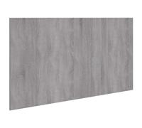 Headboard Panel Concrete Grey 160 x 80 cm Engineered Wood Modern Slim 1.5 cm