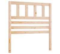 Bed Headboard Bedroom Bed Header Decorative Headboard Solid Wood Pine vidaXL