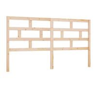 Bed Headboard Bedroom Bed Header Decorative Headboard Solid Wood Pine vidaXL