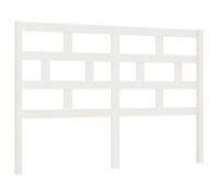 Bed Headboard Bedroom Bed Header Decorative Headboard Solid Wood Pine vidaXL