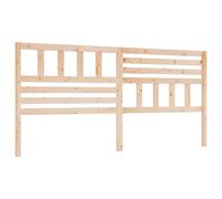 Bed Headboard Bedroom Bed Header Decorative Headboard Solid Wood Pine vidaXL