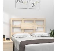Bed headboard brown 95.5x100 cm Solid pine wood Support Panel Fits135