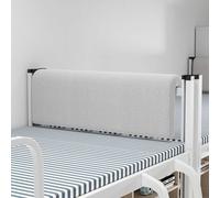 Bed Headboard Cover Reading Pillow - Single/Double/Queen/King Size - Dust-proof Protector - Removable Cover (80 × 25 × 5 cm, 4#)