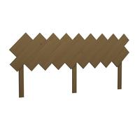 White Solid Pine Headboard 178x3x80.5 cm Bed Backboard Sturdy Wooden Panel Frame