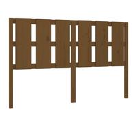 Bed Headboard Home Bedroom Decorative Bed Header Panel Solid Wood Pine vidaXL