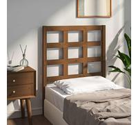 (grey, 105.5 x 4 x 100 cm) vidaXL Bed Headboard Home Bedroom Decorative Bed Header Panel Solid Wood Pine