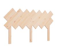 Bed Headboard Home Bedroom Decorative Bed Header Panel Solid Wood Pine vidaXL