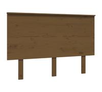 Bed Headboard Home Bedroom Decorative Bed Header Panel Solid Wood Pine vidaXL