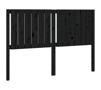 (black, 145.5 x 4 x 100 cm) vidaXL Bed Headboard Home Bedroom Decorative Bed Header Panel Solid Wood Pine