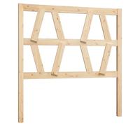 Bed Headboard Home Bedroom Decorative Bed Header Panel Solid Wood Pine vidaXL