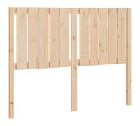 (black, 125.5 x 4 x 100 cm) vidaXL Bed Headboard Home Bedroom Decorative Bed Header Panel Solid Wood Pine
