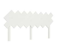 Bed Headboard Home Bedroom Decorative Bed Header Panel Solid Wood Pine vidaXL