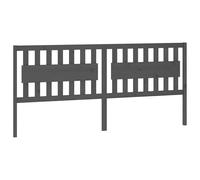 Bed Headboard Home Bedroom Decorative Bed Header Panel Solid Wood Pine vidaXL